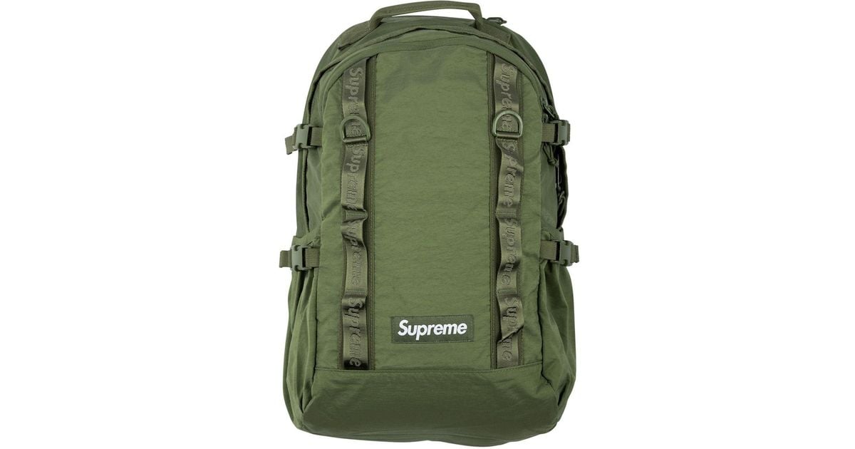 Green supreme cheap backpack