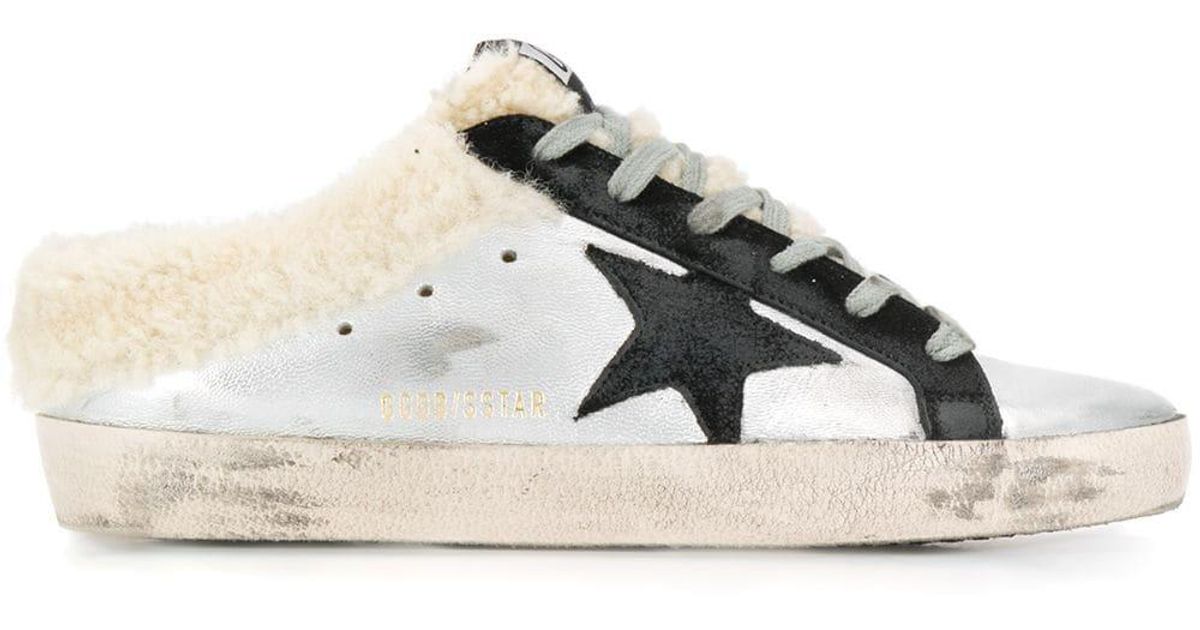 golden goose mule sneakers