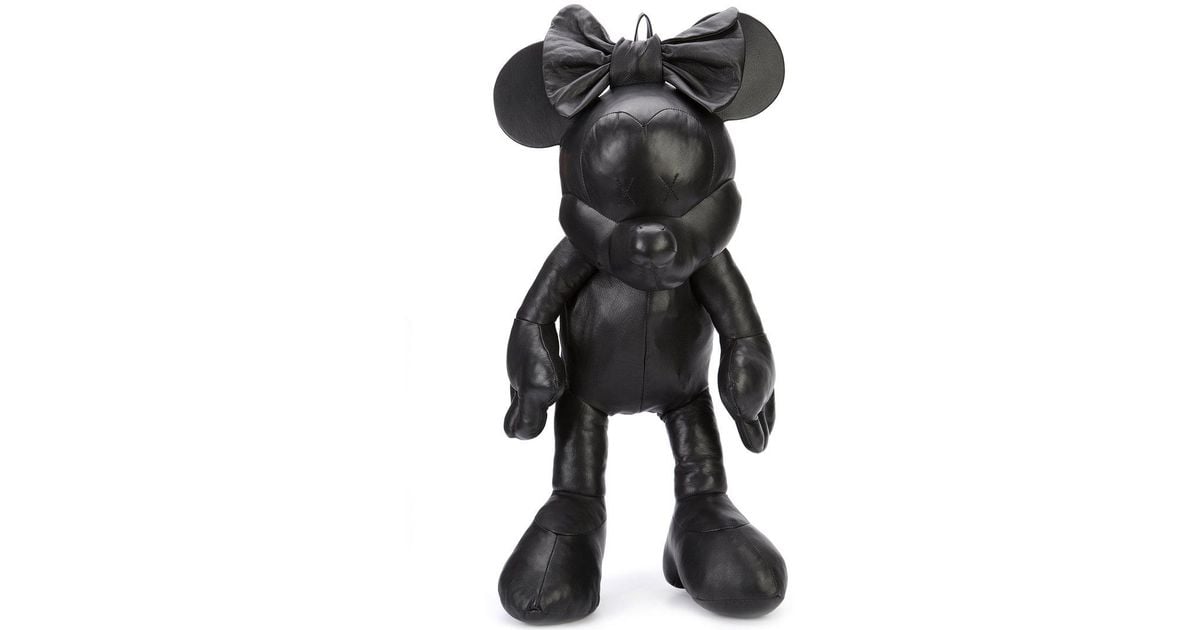 Christopher Raeburn x Disney Black Minnie Mouse Leather Backpack