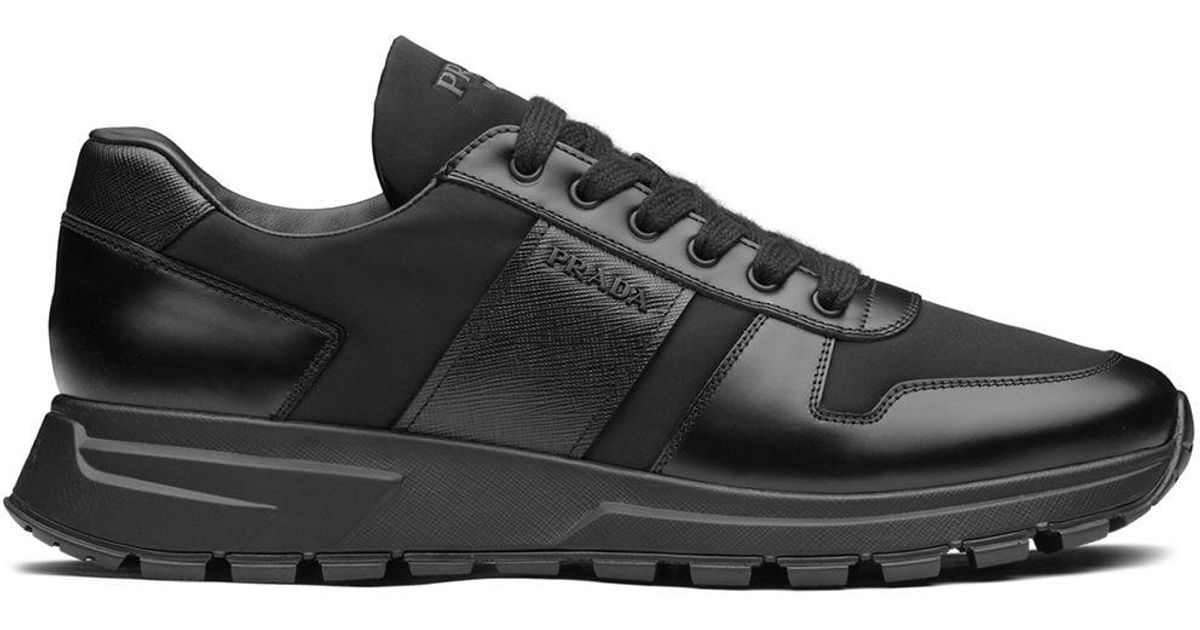 mens prada prax trainers