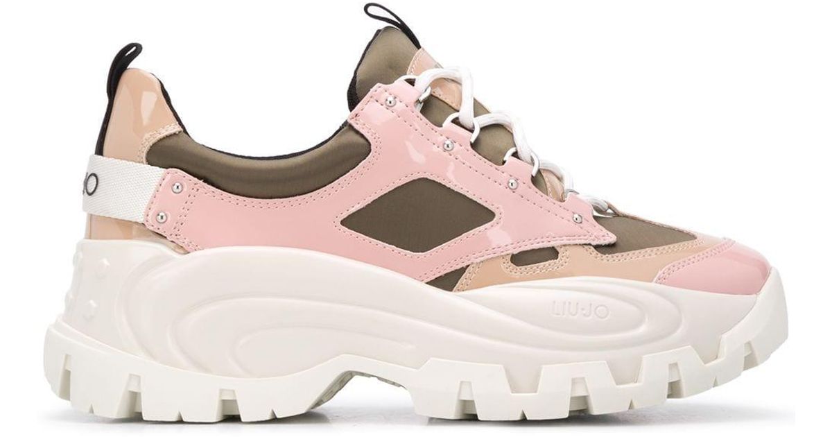 liu jo platform sneakers