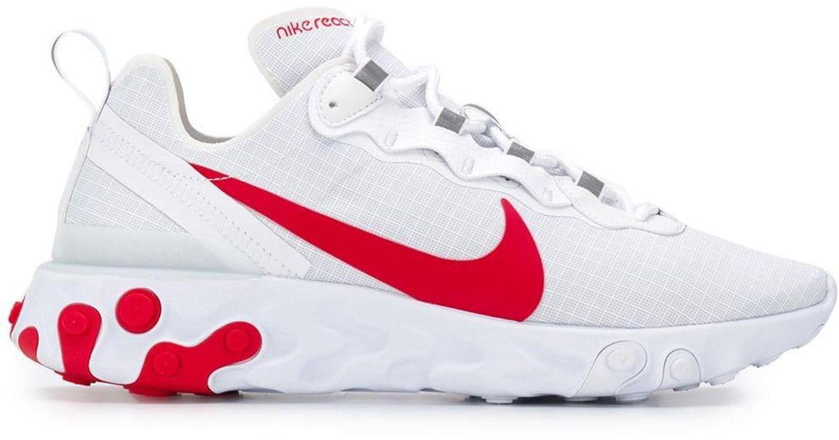 nike element 55 all white