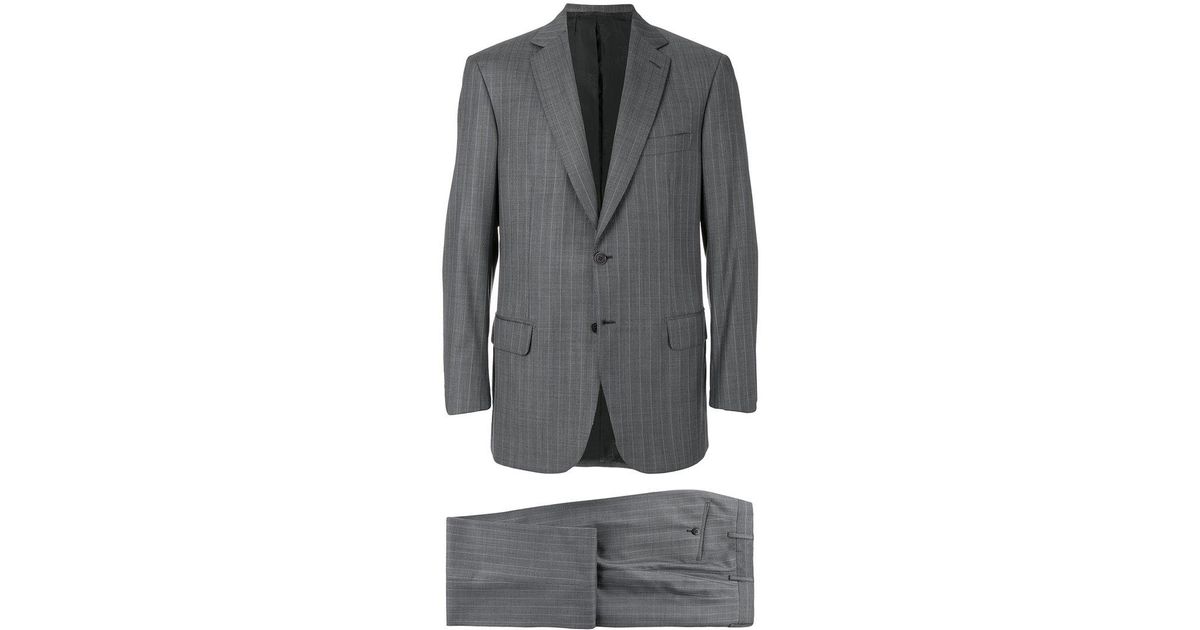Brioni Wool And Silk Chevron Herringbone Suit In Grey | ModeSens |  Herringbone suit, Suits, Designer suits for men