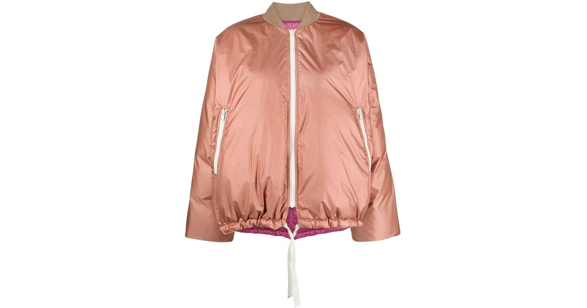 Sofie D'Hoore Reversible Feather-down Jacket in Pink | Lyst
