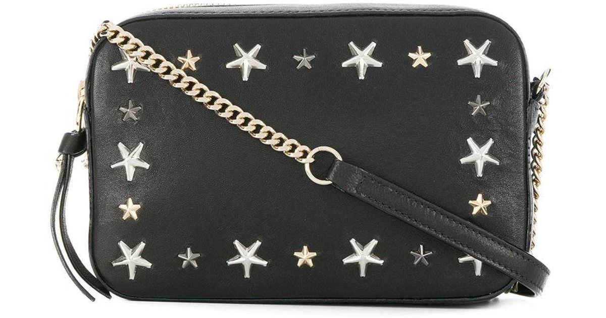 jimmy choo star studded bag