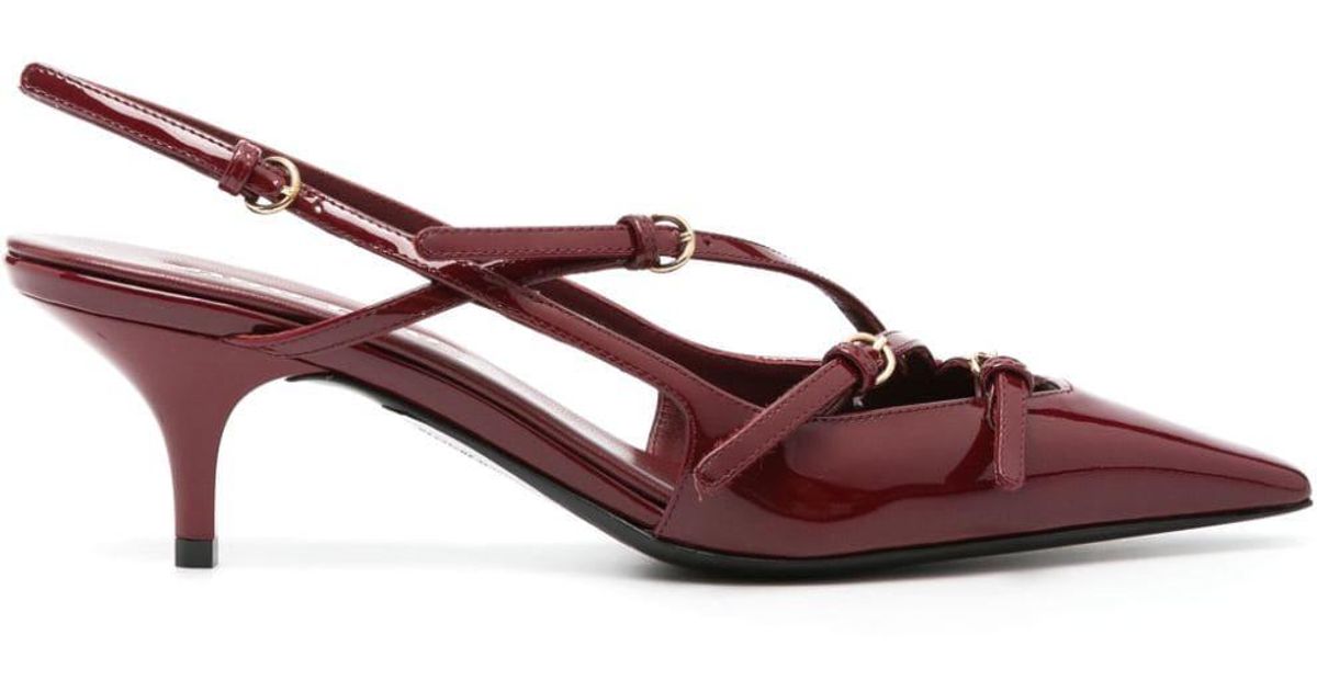 スリッポン MIU MIU Slingback straps Red 63023_221902.jpg?v=1731474597