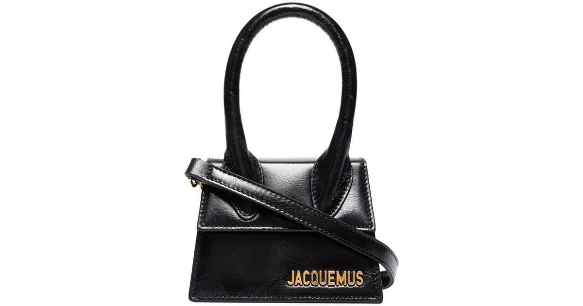 Jacquemus Le Chiquito Leather Mini Bag in Black - Lyst