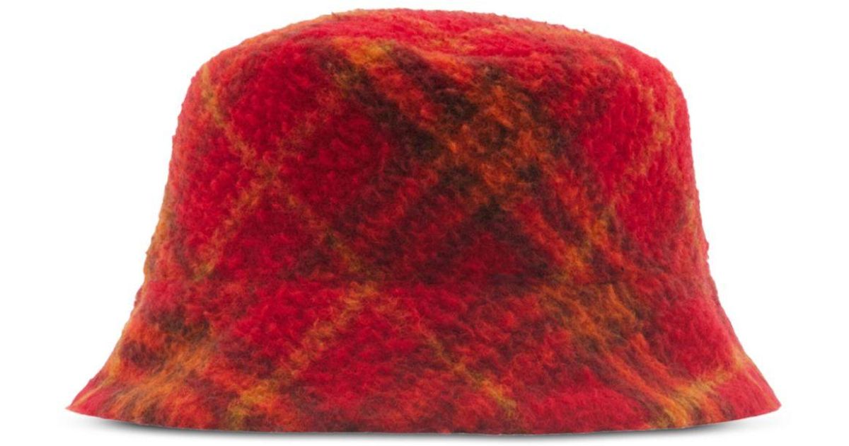 Check Reversible Bucket Hat