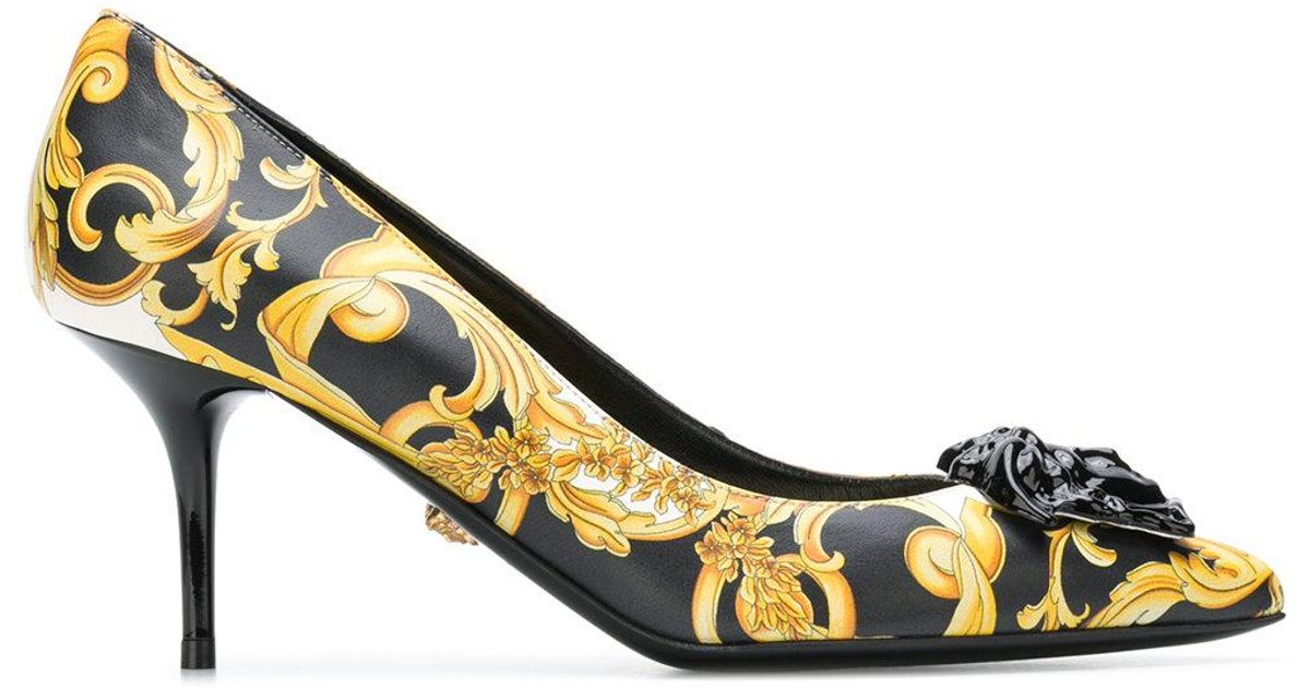 versace barocco heels