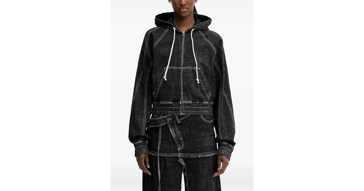 OTTOLINGER ジップアップ パーカー ブラック | Lyst