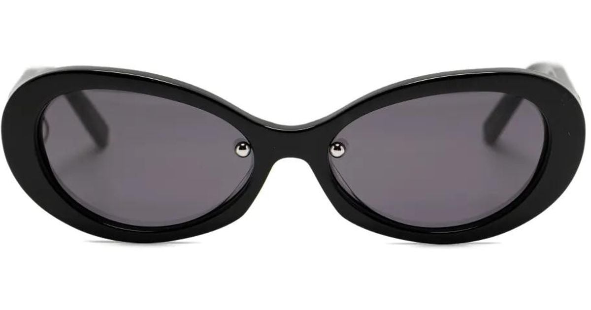 Justine Clenquet Drew Sunglasses in Black | Lyst UK