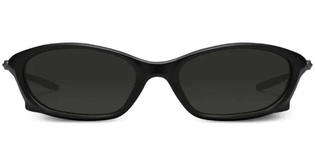Gentle Monster Turbo M01 Oval-Frame Sunglasses in Black | Lyst
