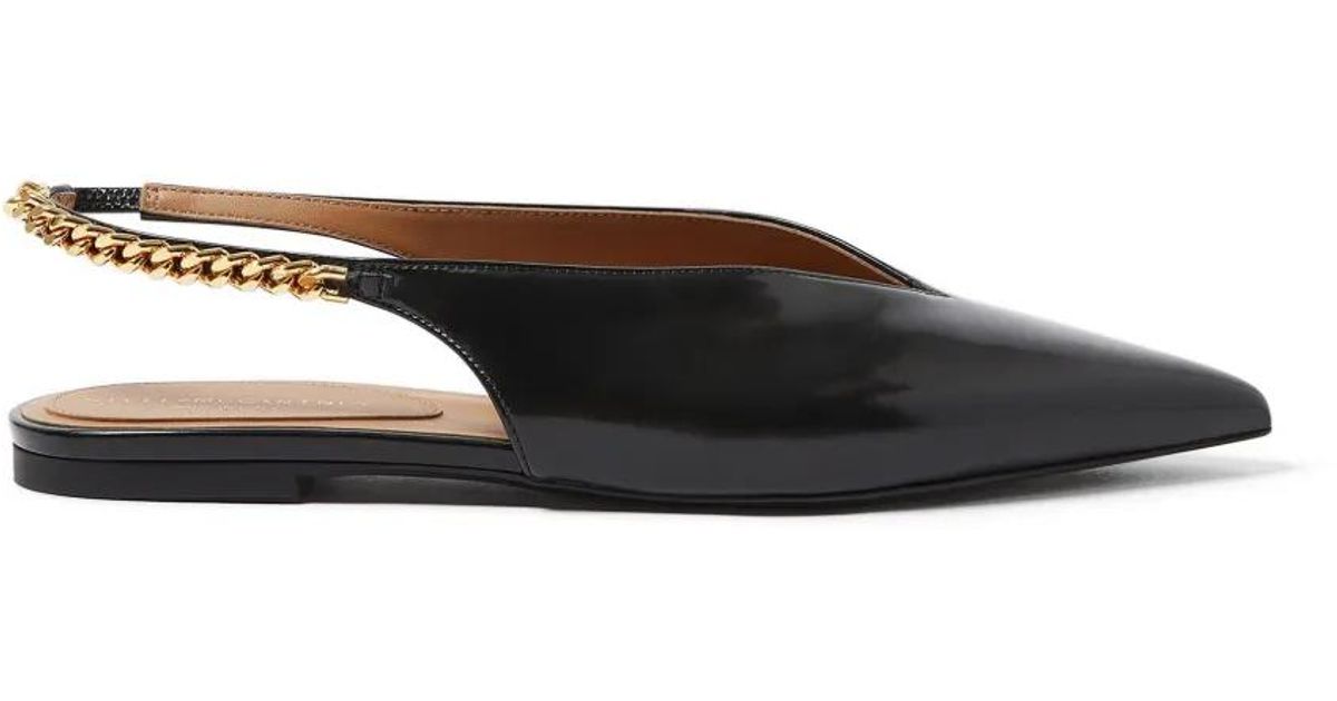 Stella McCartney スリングバック パンプス ホワイト | Lyst