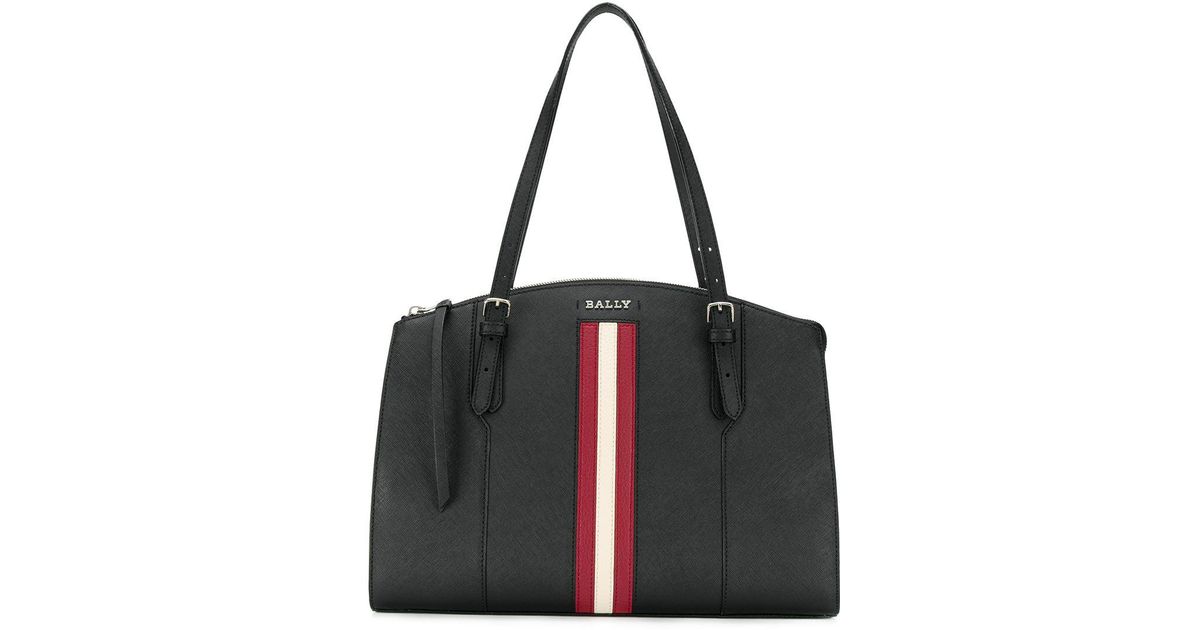 Bally Leather Sveva Tote Bag in Black Lyst Canada