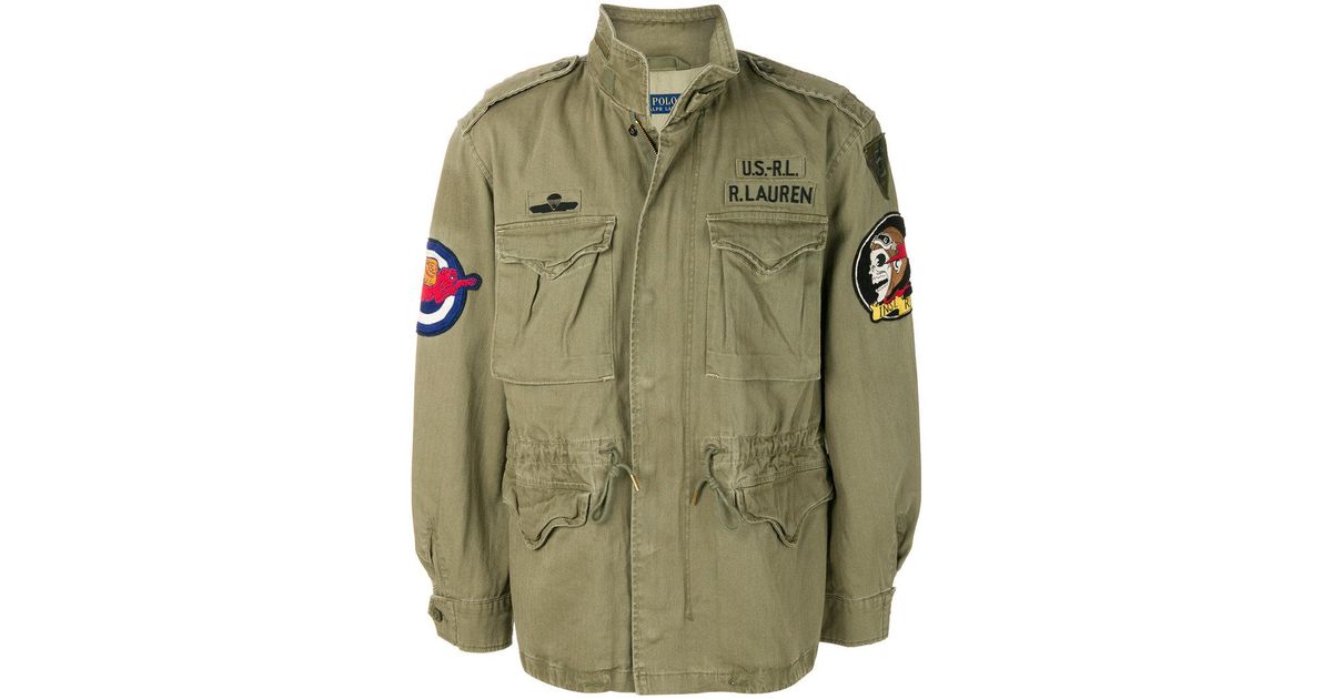 polo ralph lauren military jacket