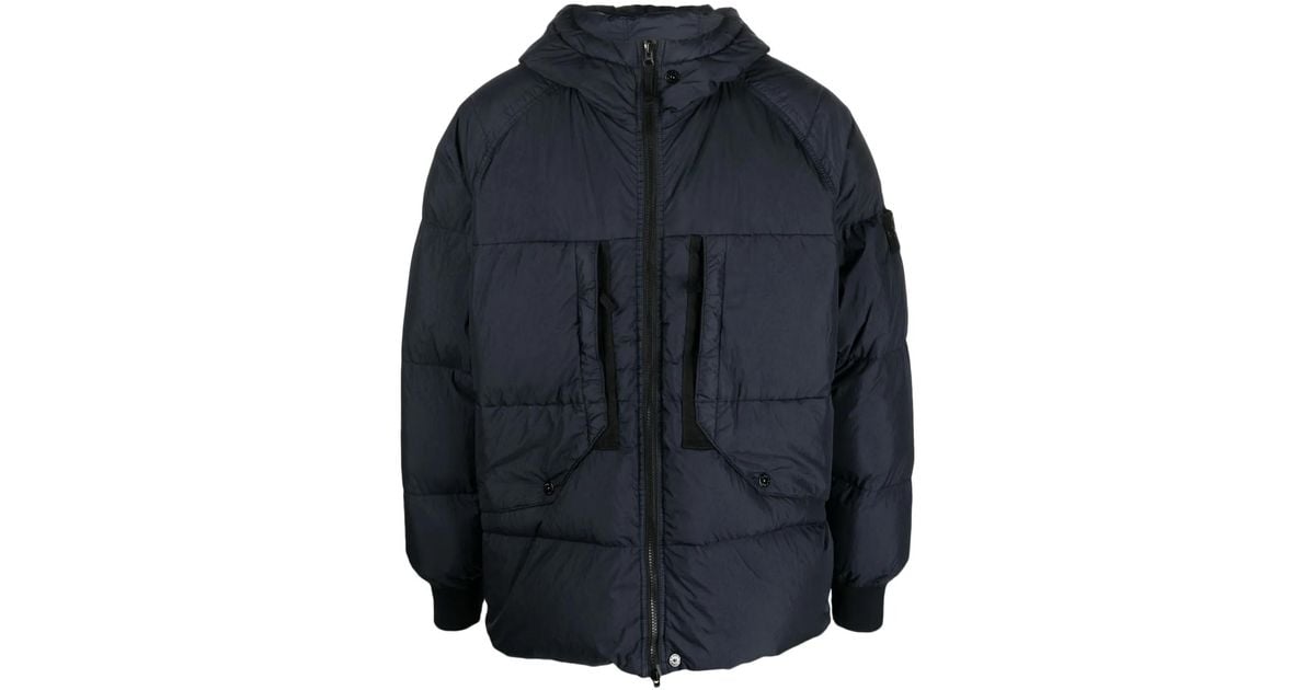 Stone Island 40723 Garment Dyed Crinkle Reps Recycled Nylon Down in ...