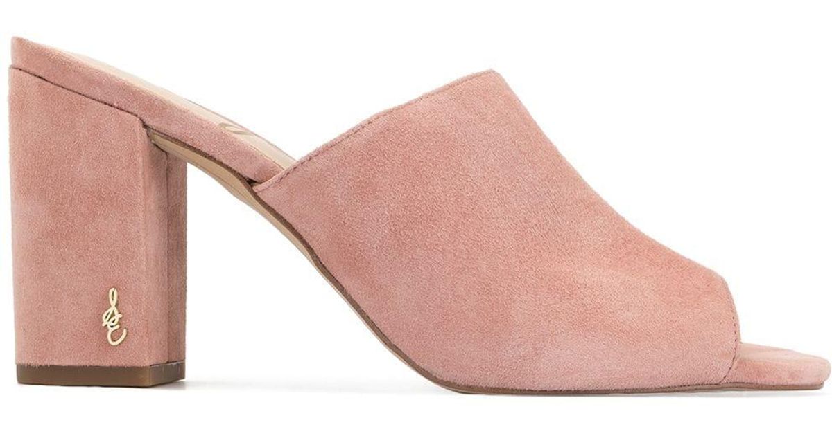 orlie block heel mule