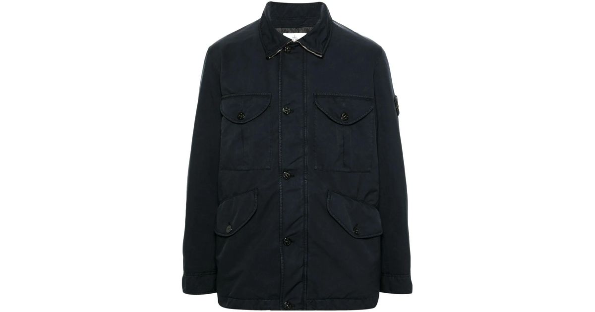 Stone Island Field Jacket David-Tc With Primaloft Insulation 