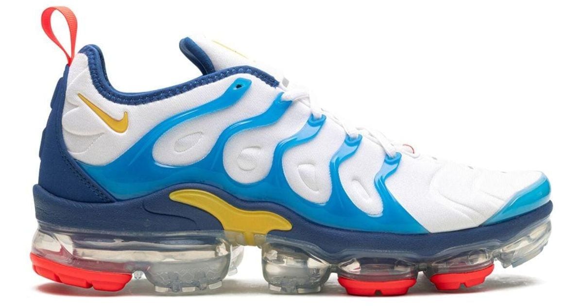 Orange blue vapormax sales