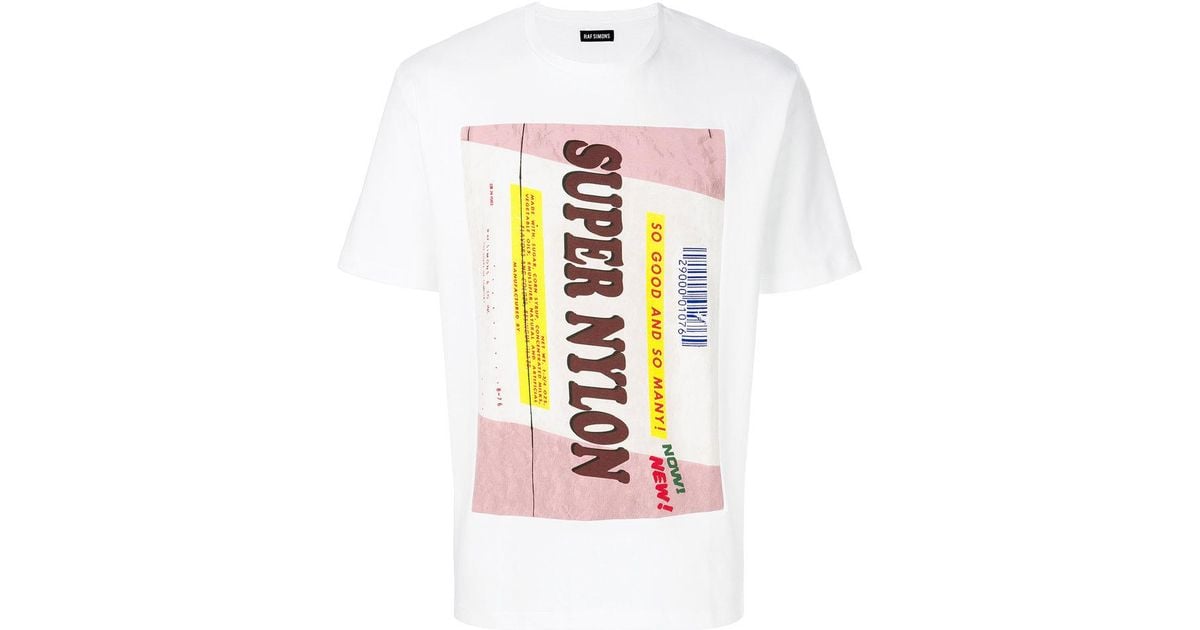 100% Authentic Brand New Bleach Raf Simons Rock Tour T-Shirt White Size S