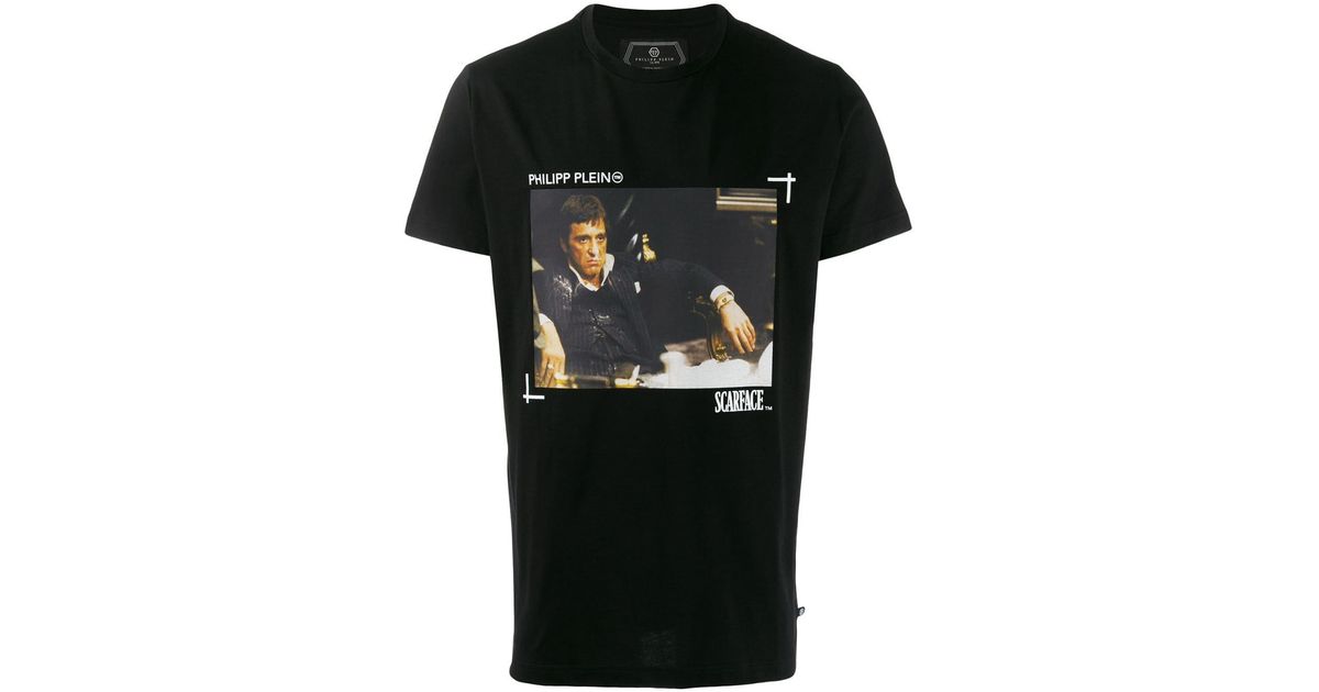 Philipp Plein Scarface T-shirt in Black for Men | Lyst
