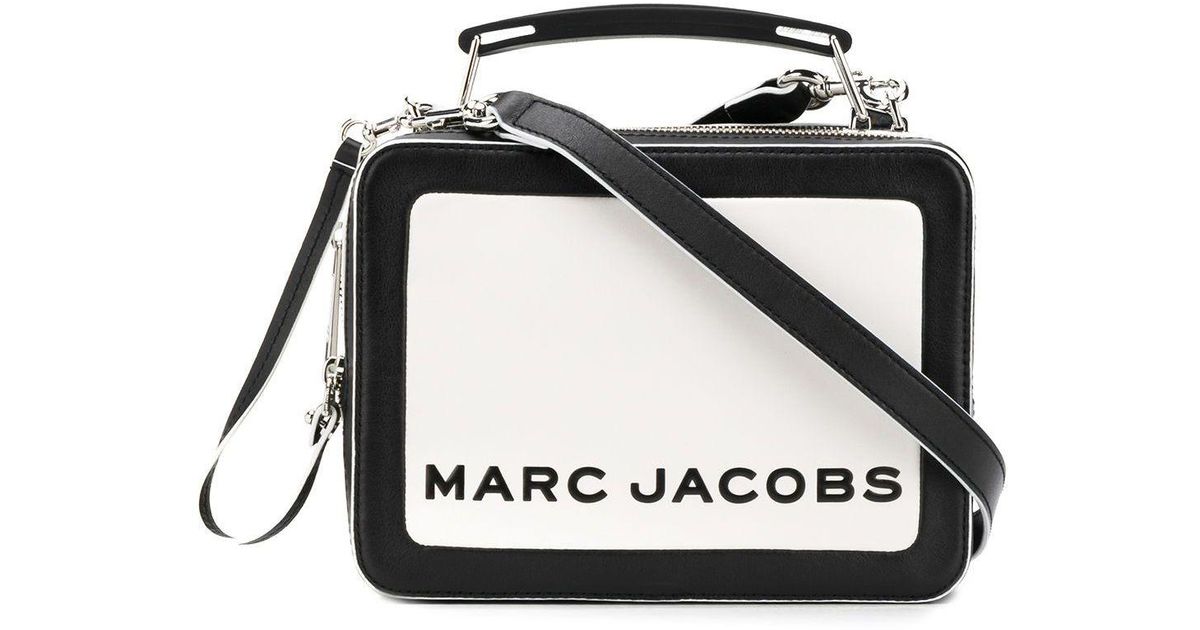 Marc Jacobs The Box 20 Cross Body Bag in Black | Lyst Canada