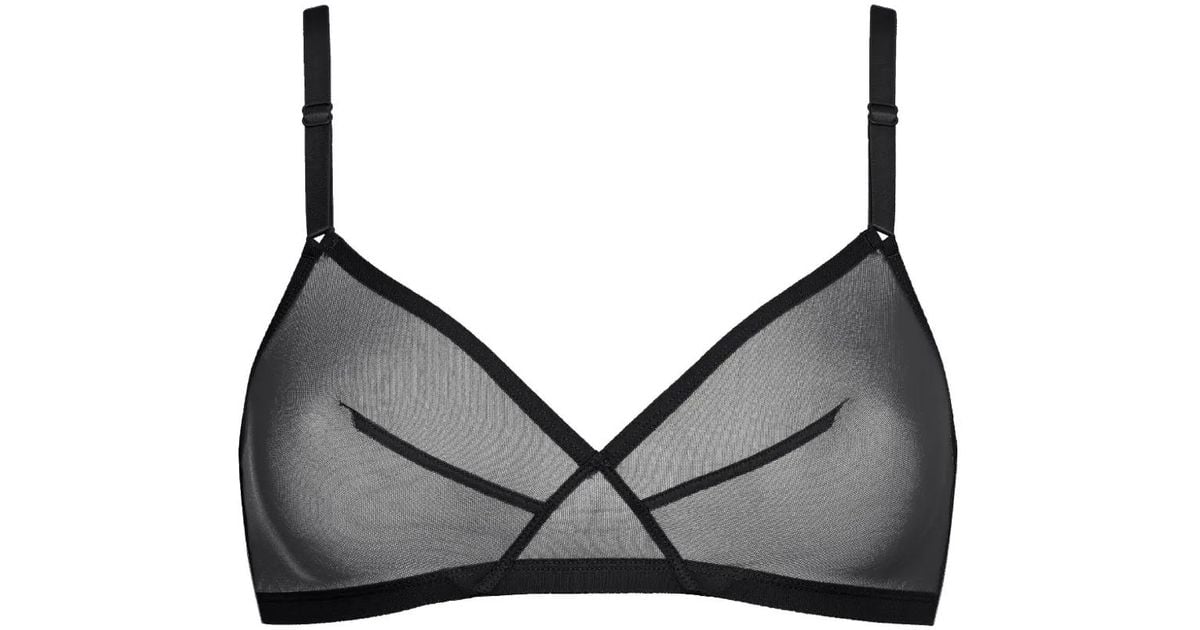 Eres Bel Triangle Bra in Gray | Lyst