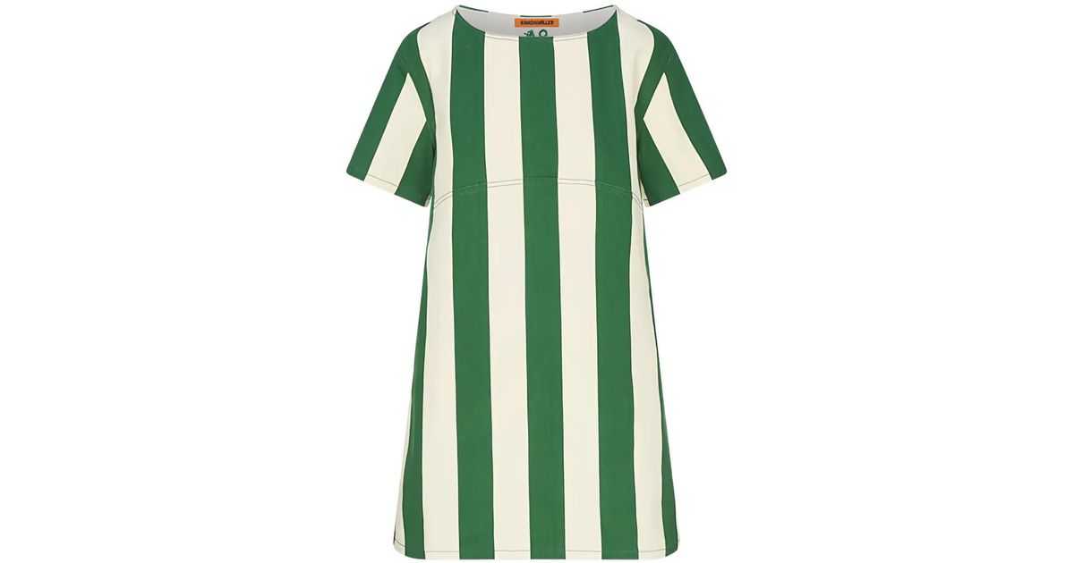 sahara mini dress simon miller SIMONMILLER Sahara Striped Denim Dress