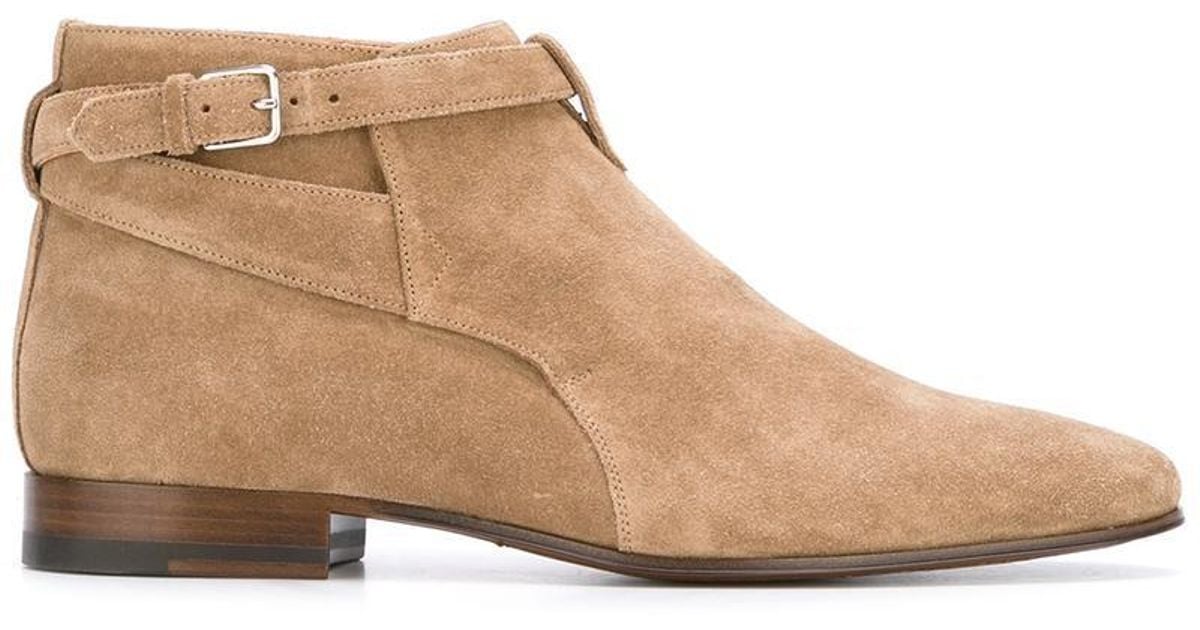 St laurent shop jodhpur boots