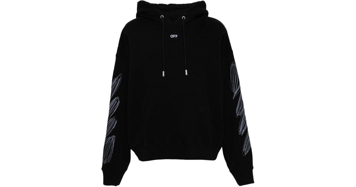 【Off White】STITCH DIAGS SKATE HOODIE★関税送料込み Off-White Wiz Patch Skate Hoodie | Black | FARFETCH ID