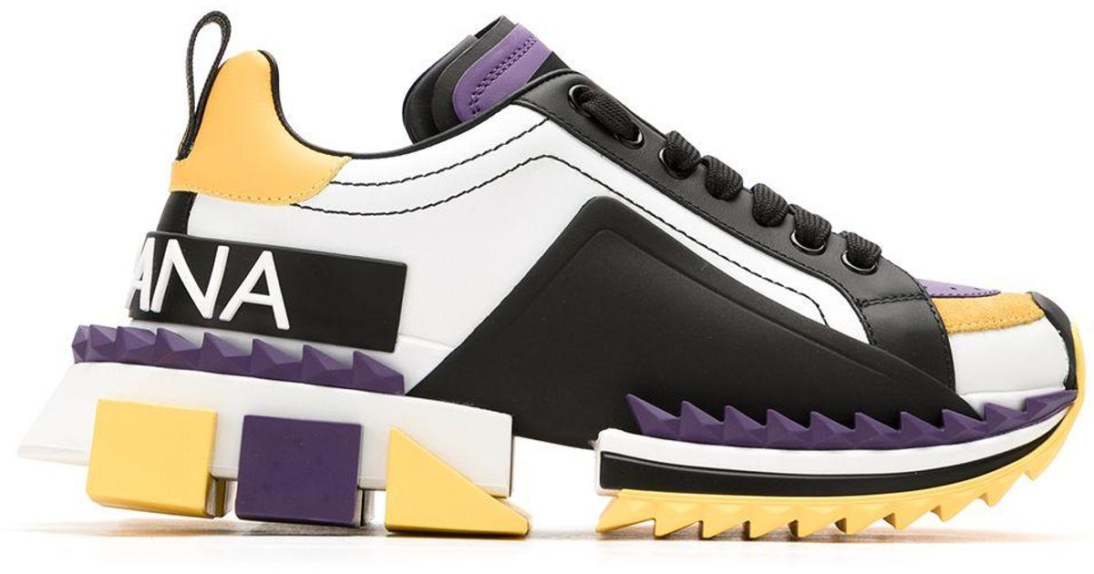 dolce and gabbana super queen sneakers