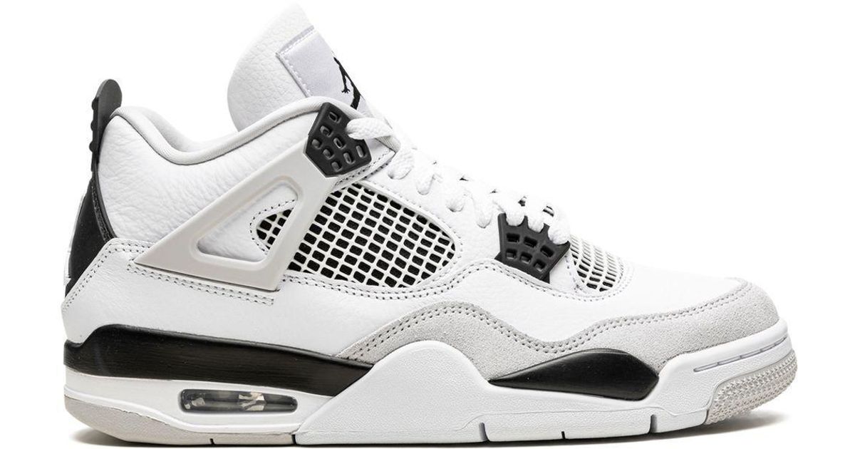 Nike Leather Air 4 Retro Sneakers in White for Men | Lyst Canada