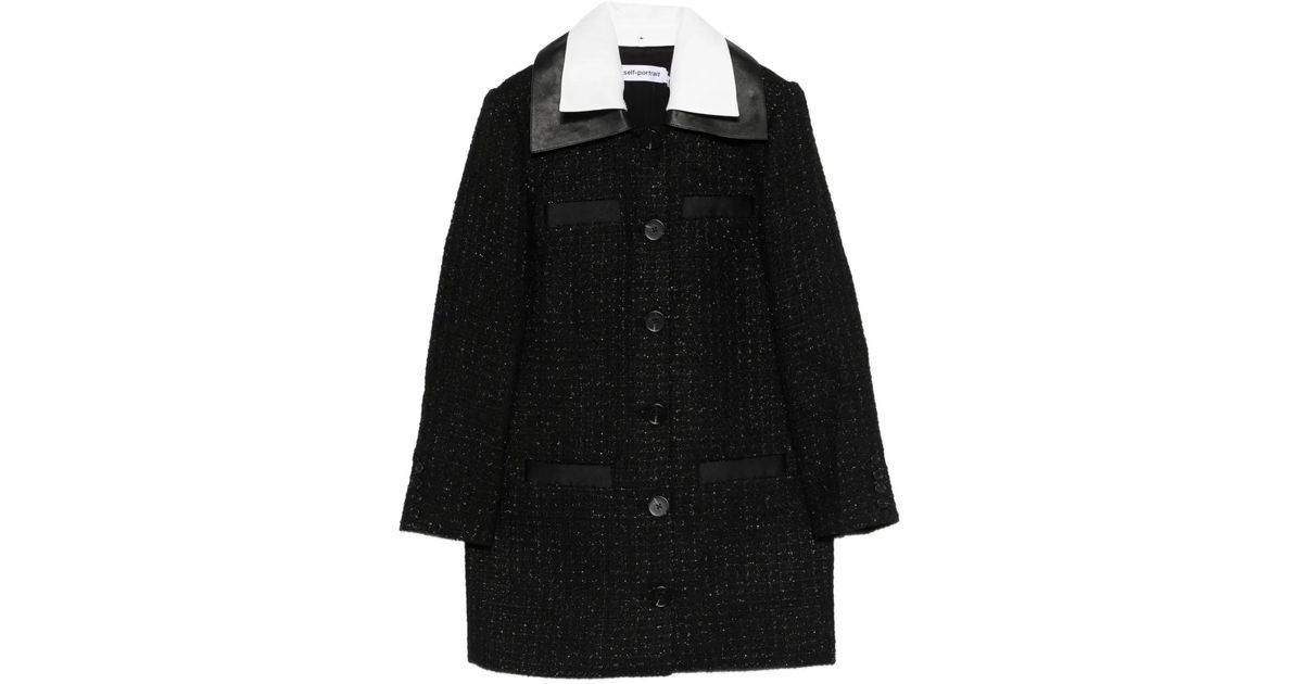 princess polly baby blue dress Et Vous Black Boucle Ponte Mini Dress main image 1