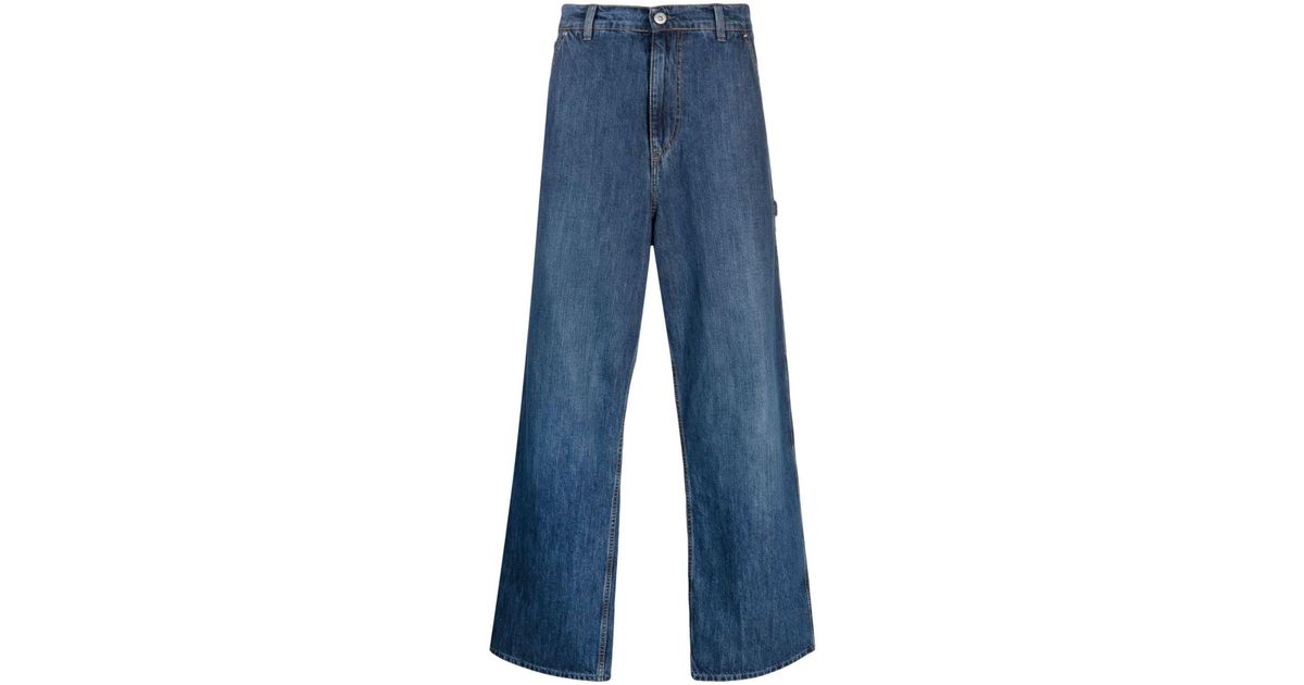 Our Legacy Joiner Wide-leg Jeans - Men's - Cotton in Blue for Men | Lyst