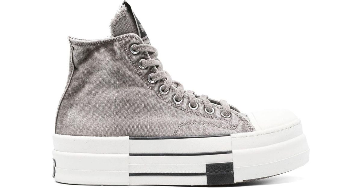 Rick Owens Converseエディション グレー Dbl Drkstar スニーカー 