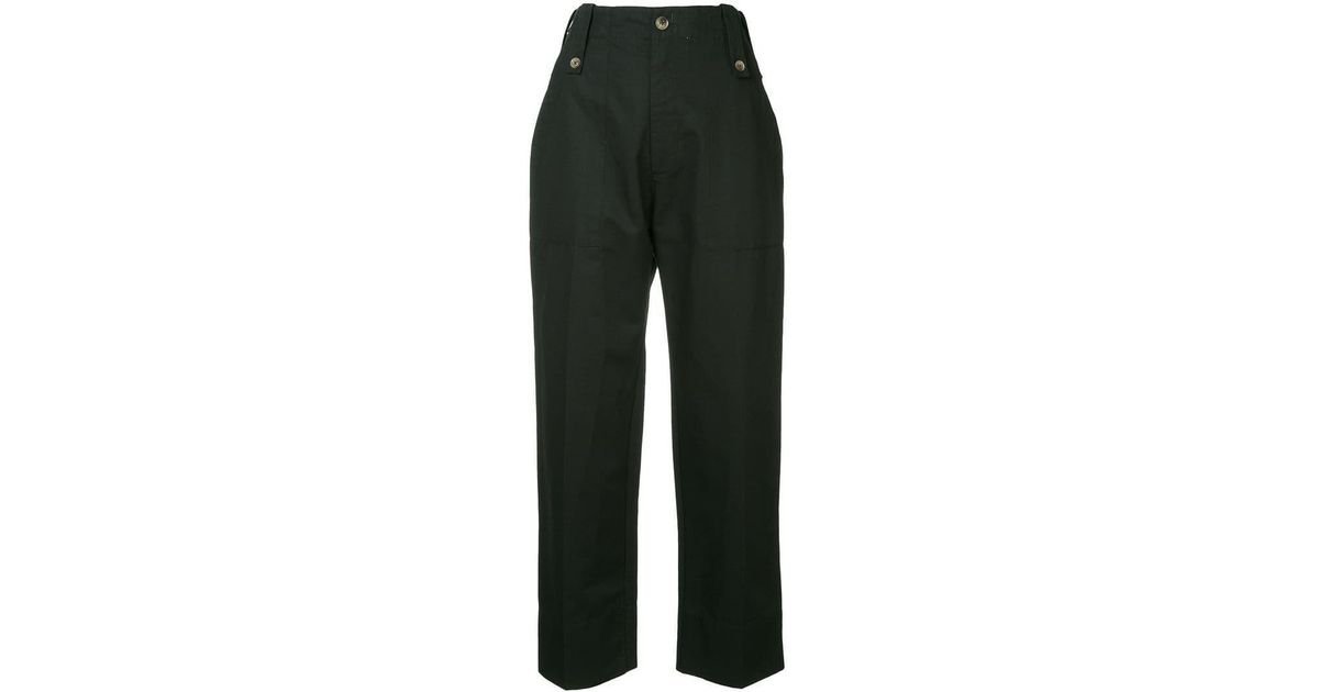 bassike drill tapered utility pant