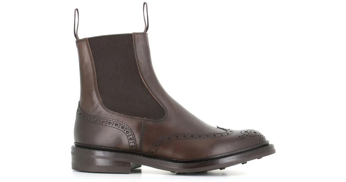 Tricker's Chelsea Henry Boots in Brown for Men | Lyst UK