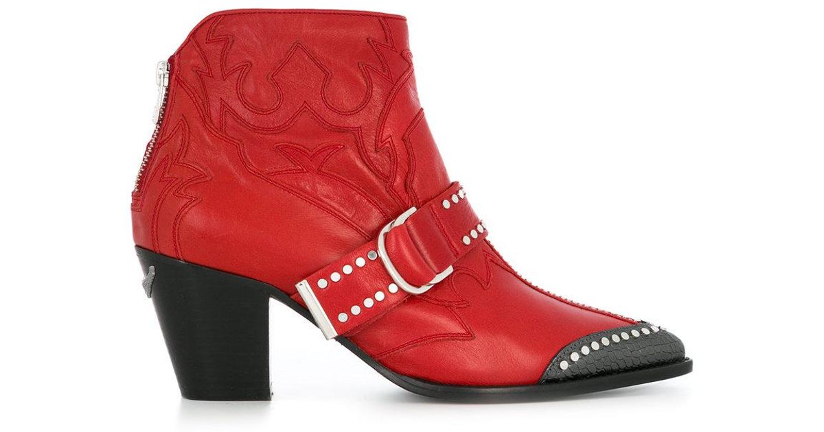 zadig et voltaire cara boots