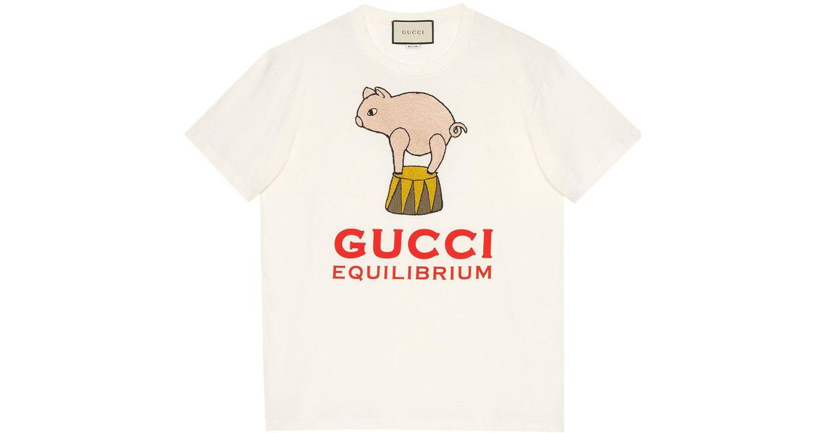 Gucci Equilibrium Oversize T-shirt in 