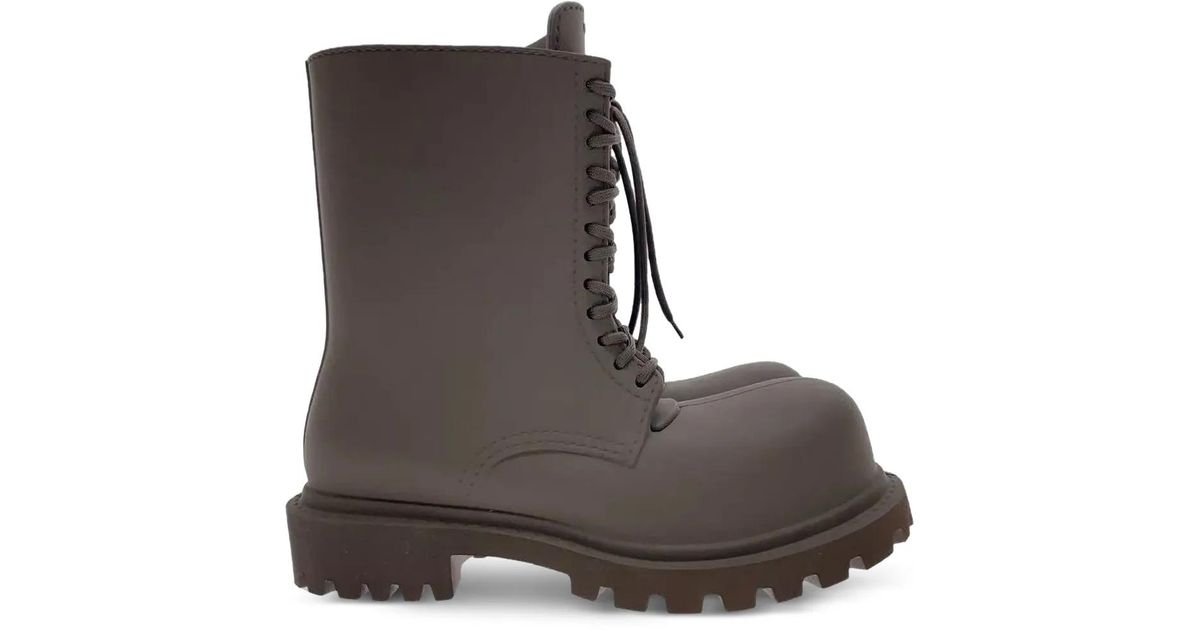 Balenciaga Steroid Boots in Brown for Men | Lyst