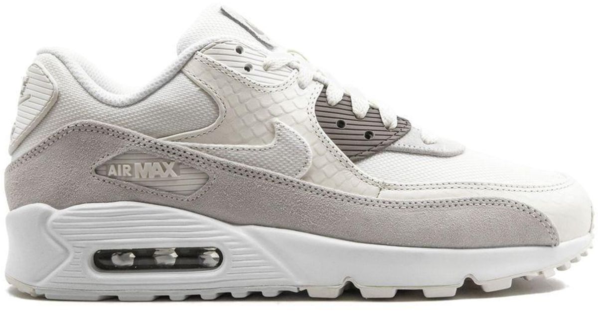 nike air max 90 premium womens white