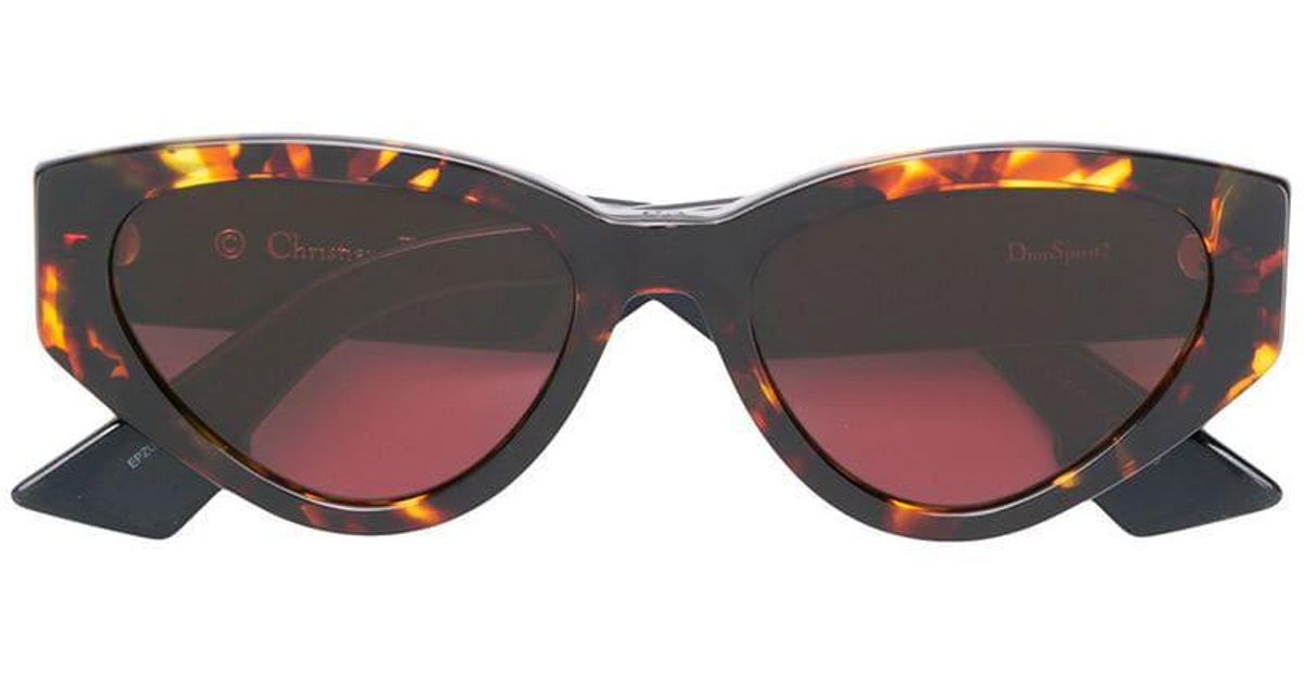 Dior Dior Spirit 2 Sunglasses in Brown | Lyst UK