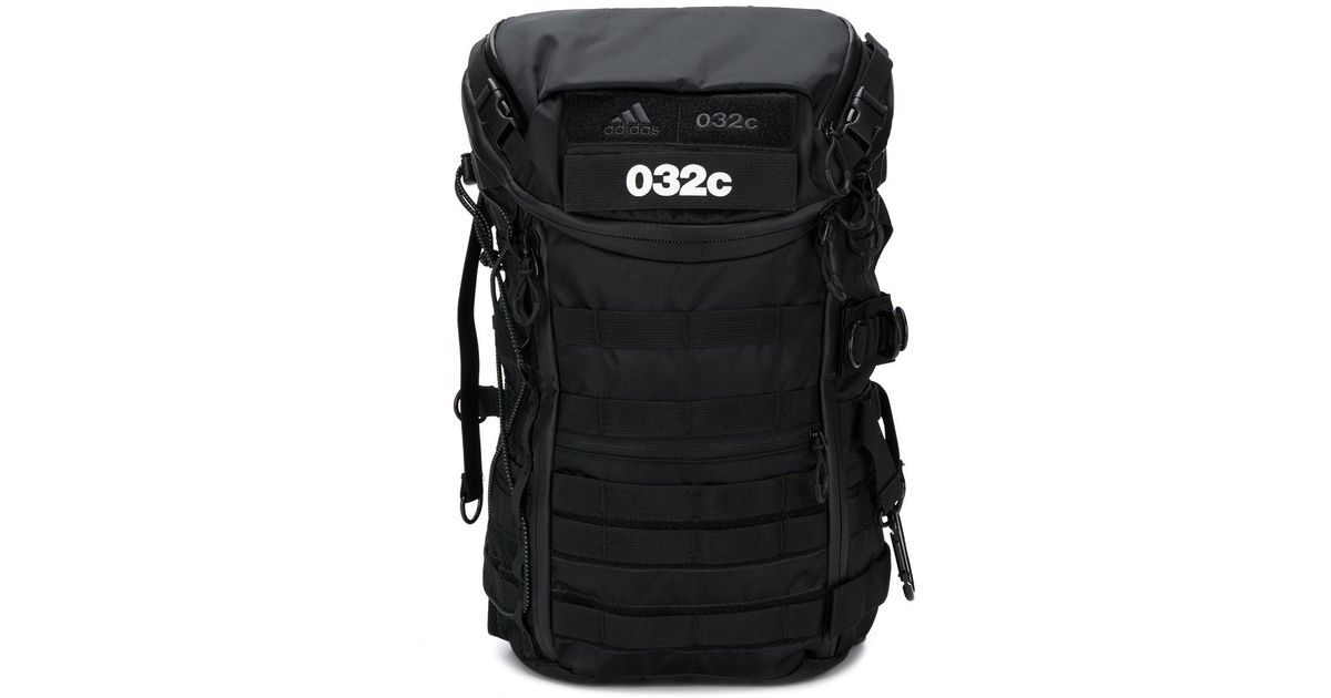adidas X 032c Shell Backpack in Black for Men | Lyst