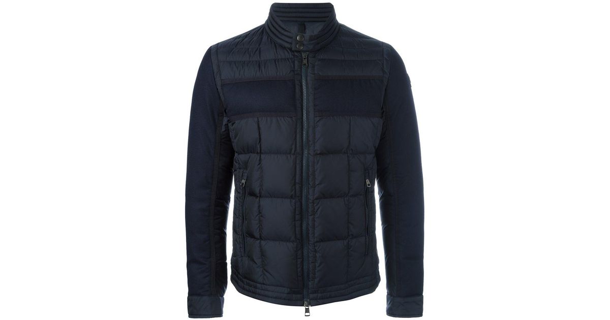 Moncler Cotton 'gard' Jacket in Blue for Men - Lyst