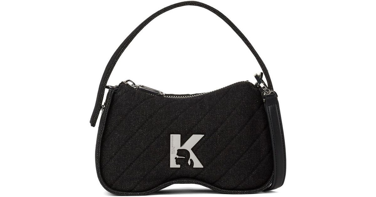 Karl Lagerfeld Sunglasses Crossbody Bag in Black Lyst UK
