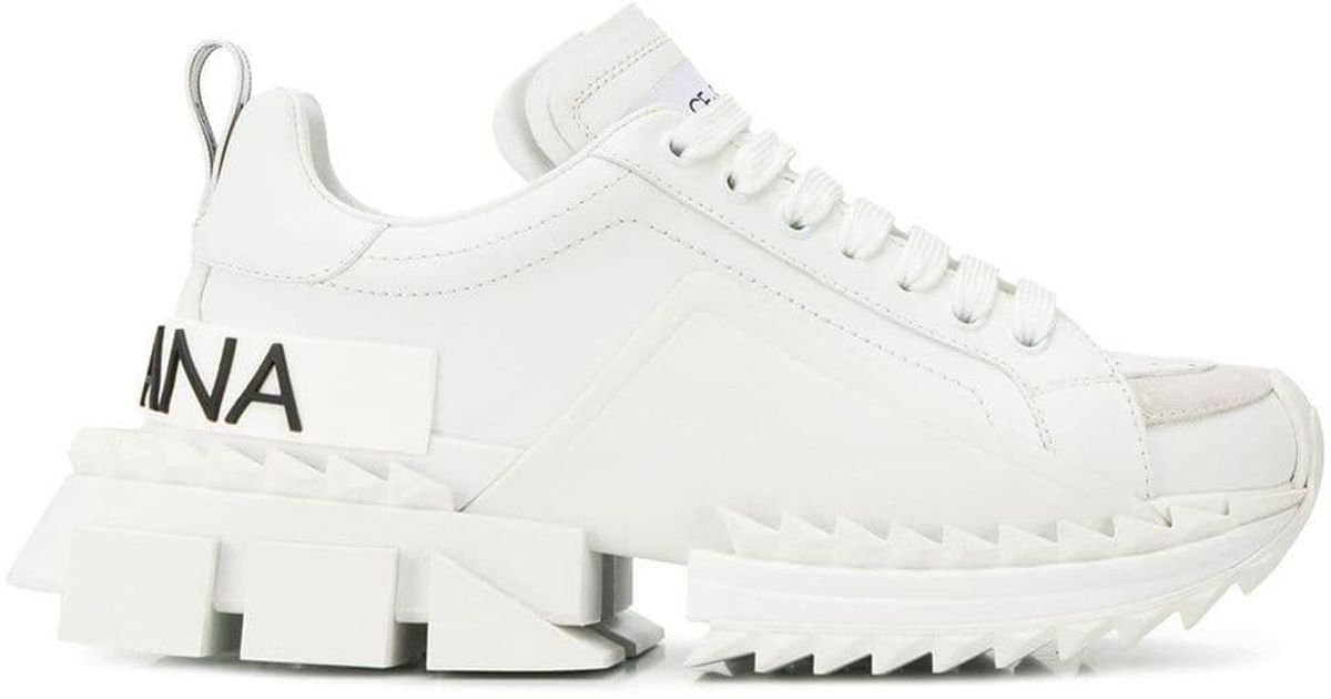 dolce and gabbana super queen sneakers