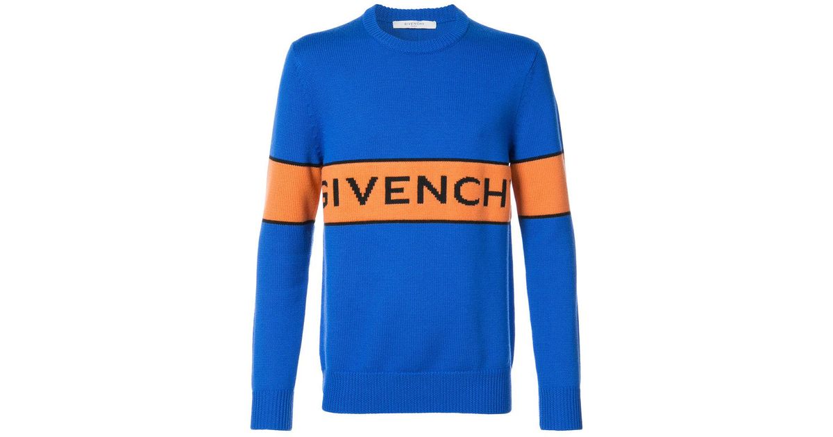 Givenchy Wool Contrast Stripe Jumper in 