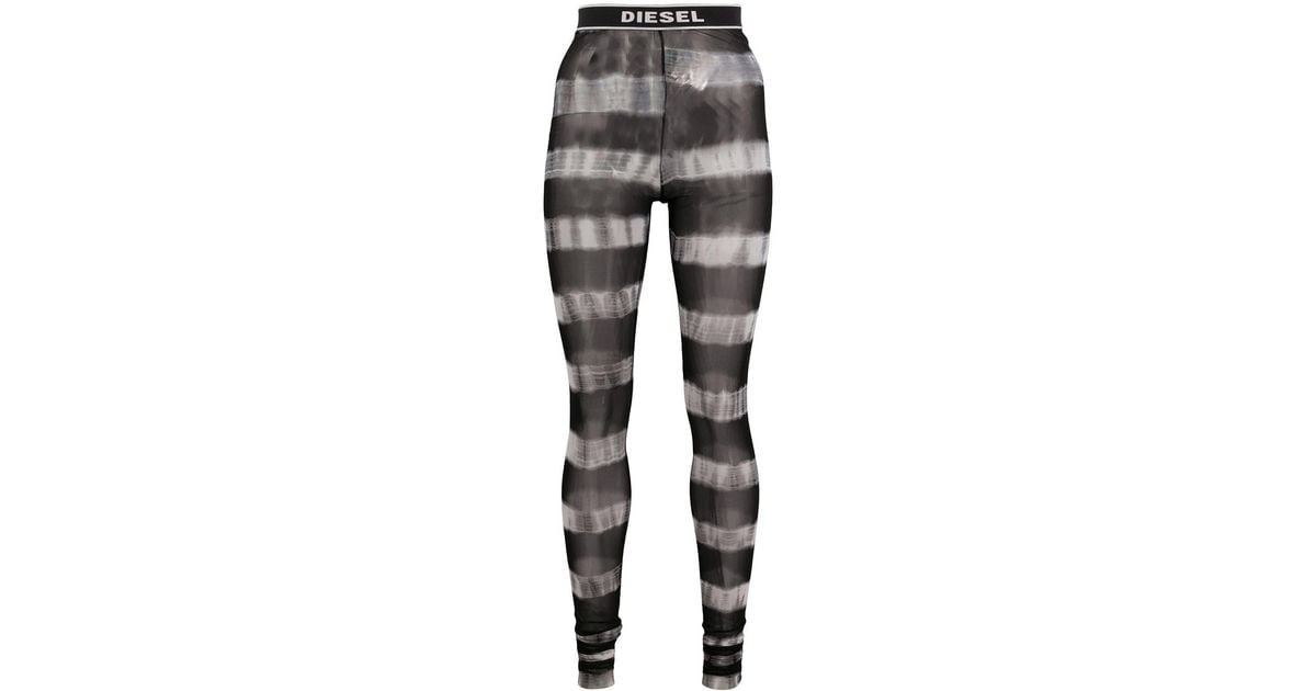 【関税&送料込】Diesel Leggings Con Logo DIESEL Leggings for Women | Online Sale up to 70% off | Lyst
