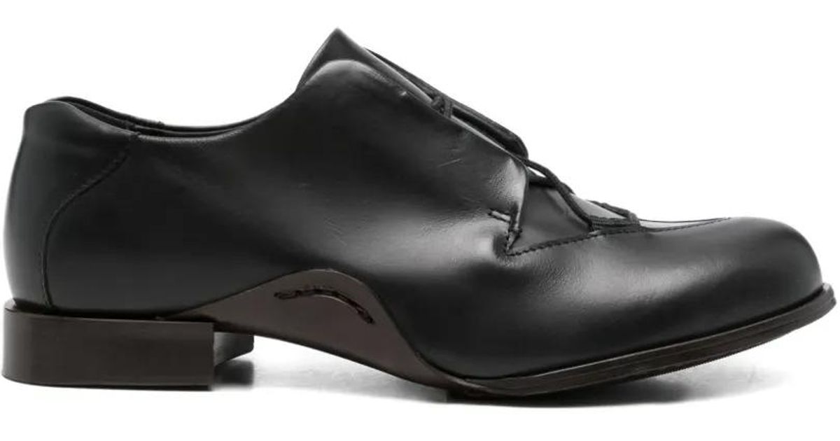 NULLUS Lace-Up Derby Shoes in Black for Men | Lyst Australia