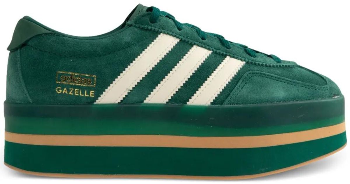adidas Gazelle Stack Sneakers in Green | Lyst adidas Gazelle Stack Sneakers in Green | Lyst